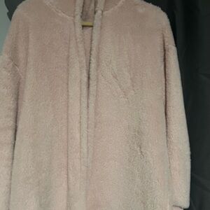 Cold Crush Soft Pink Teddy Jacket